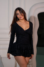 Vestido Black Boleros Brillos
