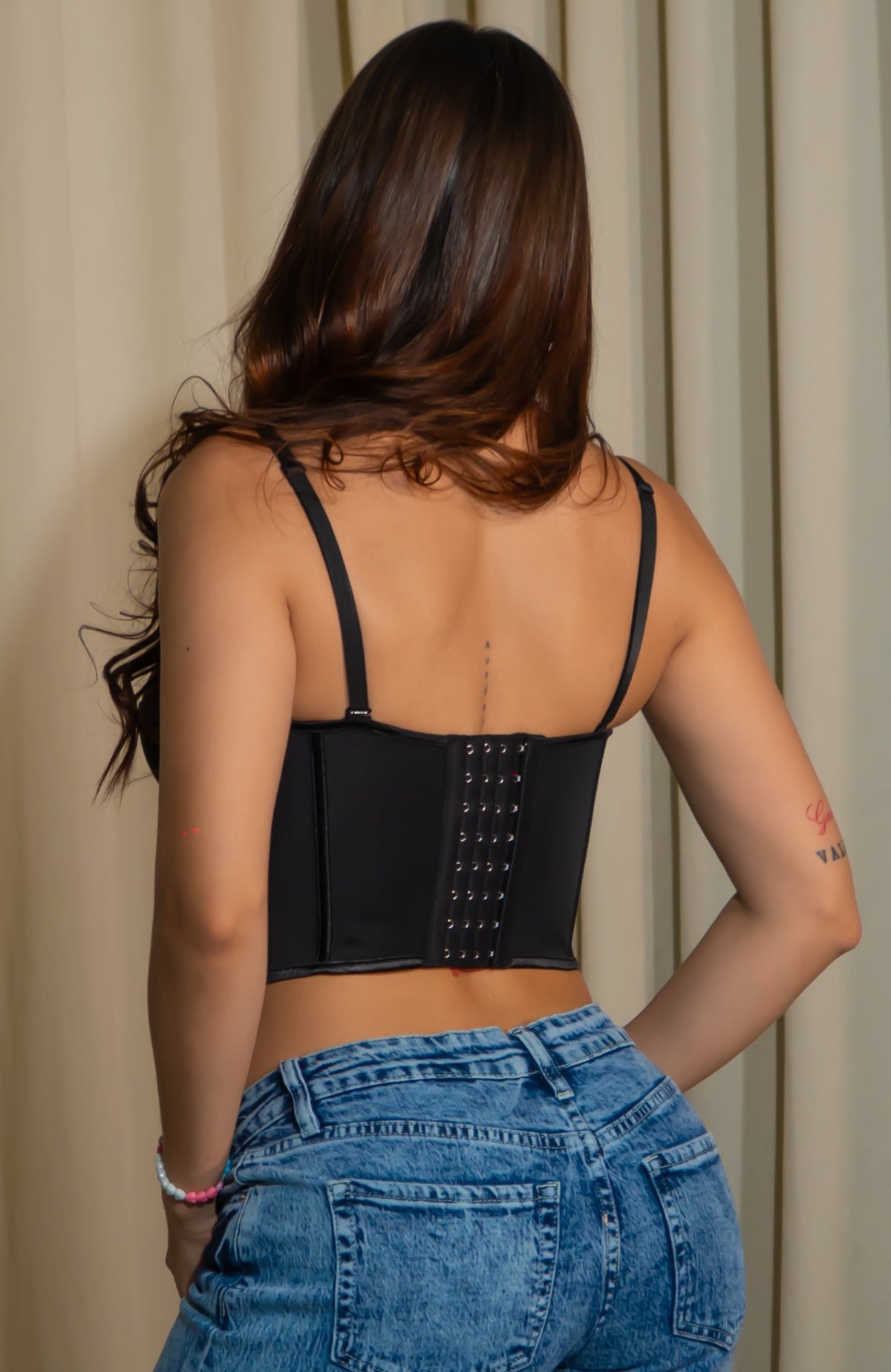 Corset V Negro
