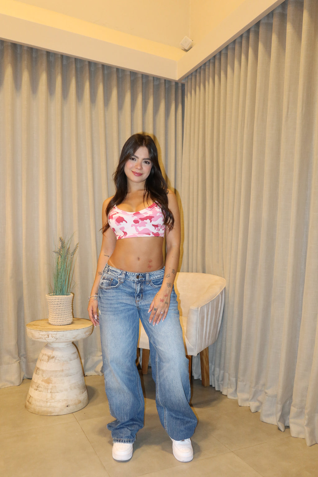 Crop Top Pink