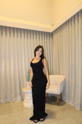 Vestido Black Tiras Cruzadas