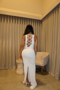 -Vestido Whine Tiras Cruzadas-