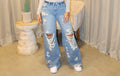 Jean Cello Wide Leg Rotos