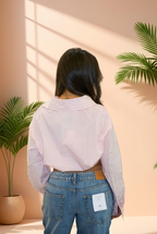 Blusa Manga Larga Rose
