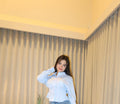Blusa Manga Larga Blue